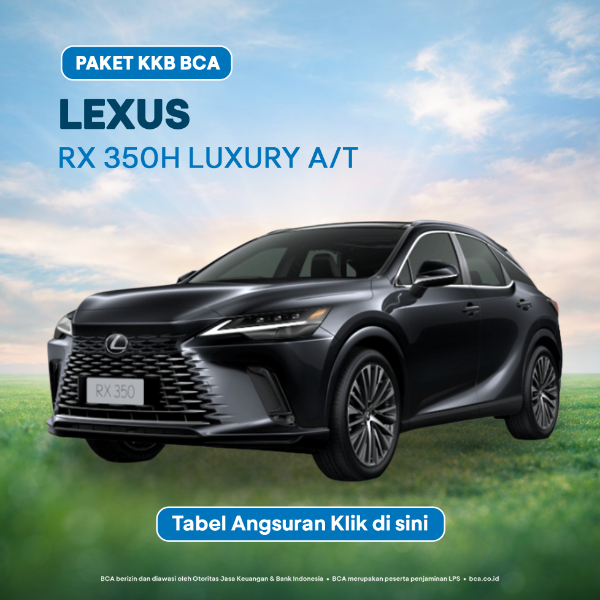 Lexus RX 350H LUXURY 4X2 A/T - Jabodetabeka