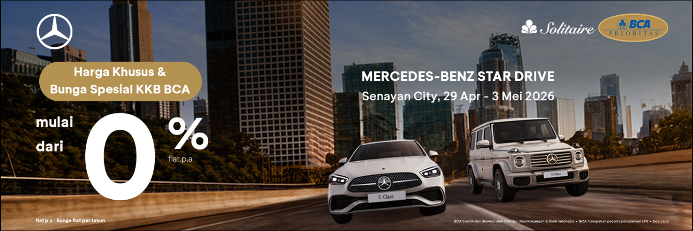 ULTAH MERCEDEZ BENZ EXPO