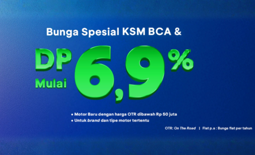 Jemput Jodoh Motor Impianmu di BCA Expoversary 2026 Dengan Bunga Spesial & DP Ringan KSM BCA