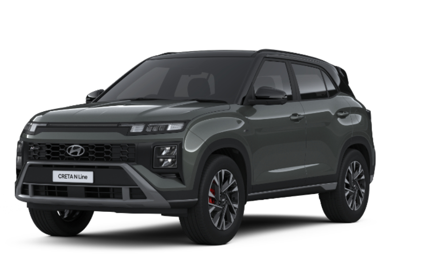 Hyundai CRETA N LINE 1.5 AT TWO TONE