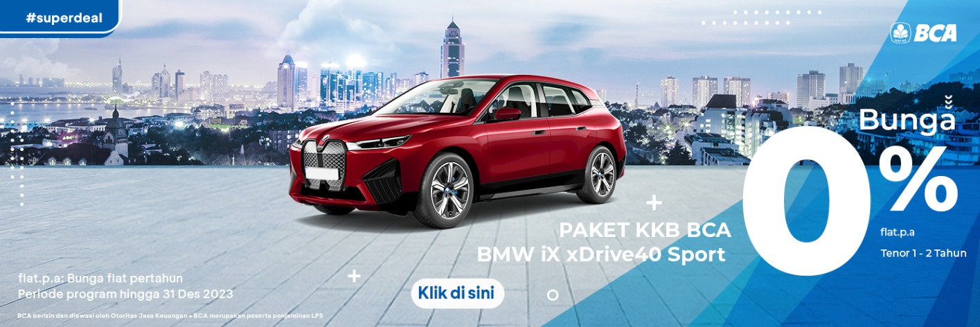 Paket BMW iX - Nov Des 2023