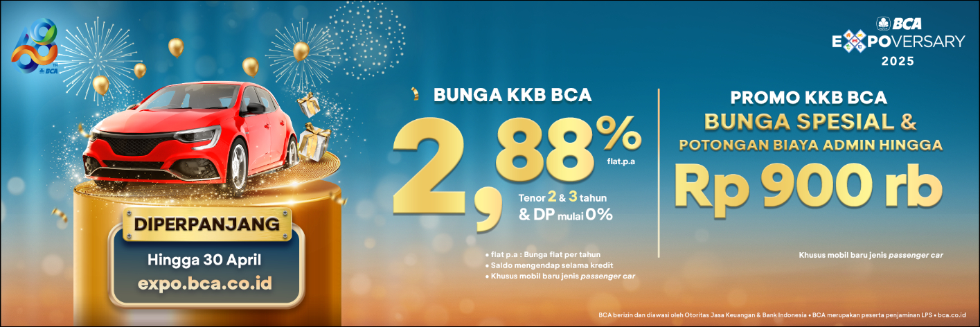 KV Promo BCAA Expoversary 2025 Diperpanjang