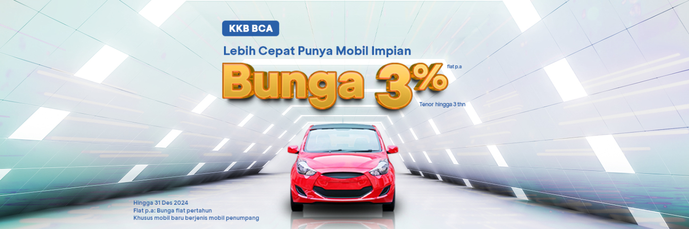 Bunga 3% Desember 2024