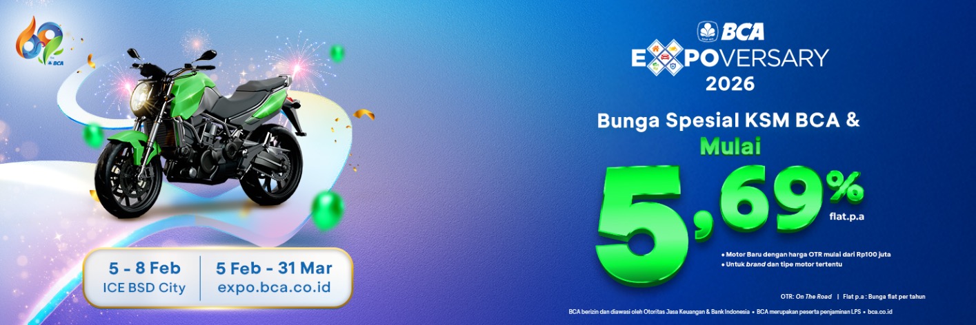 Bunga  KSM BCA Expoversary 2026