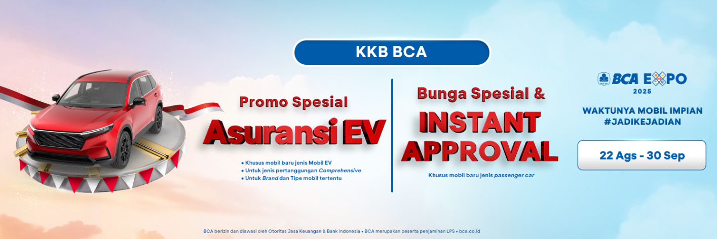 BCA EXPO Promo Asuransi EV | Instan Approval