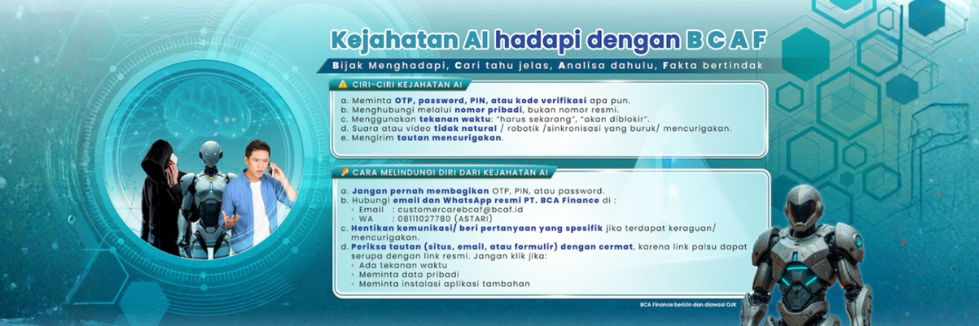 Kejahatan AI hadapi dengan BCAF