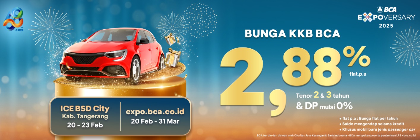 Bunga BCA Expoversary 2025