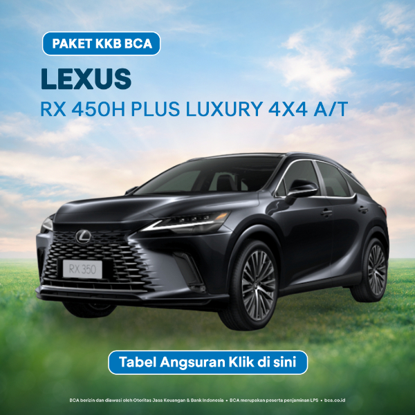 Lexus RX 450H+ LUXURY 4X4 A/T - Jabodetabeka