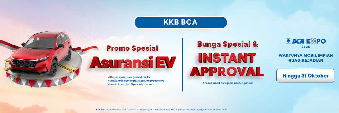BCA EXPO Promo Asuransi EV | Instan Approval Perpanjang
