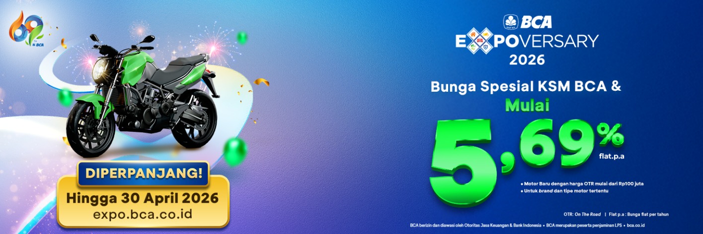 Bunga  KSM BCA Expoversary 2026