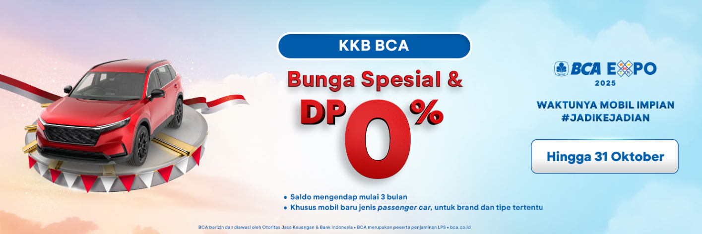 DP 0% BCA EXPO 2025 Perpanjang