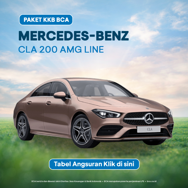 Mercedes Benz CLA 200 AMG Line FL 2025 - Jabodetabeka