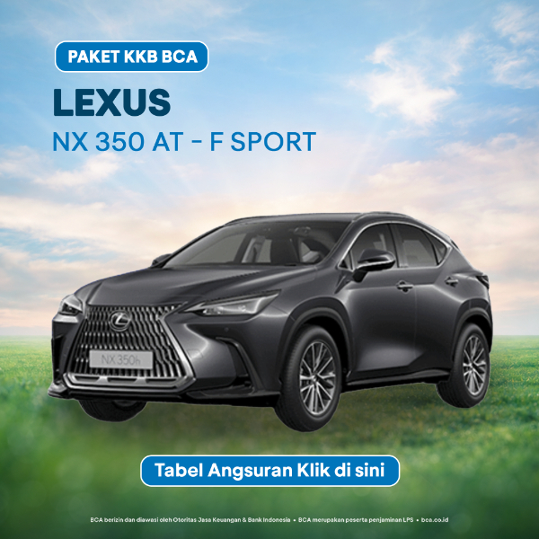 Lexus NX 350H F-SPORT 4X2 A/T - Jabodetabeka