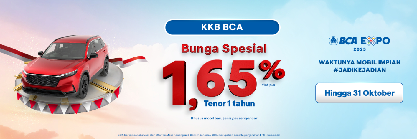 Bunga BCA EXPO 2025 Perpanjang