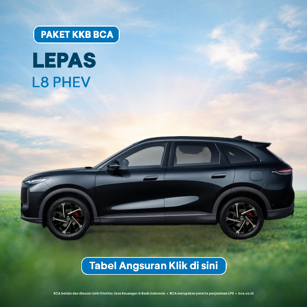 Lepas L8 (PHEV) - Jabodetabeka